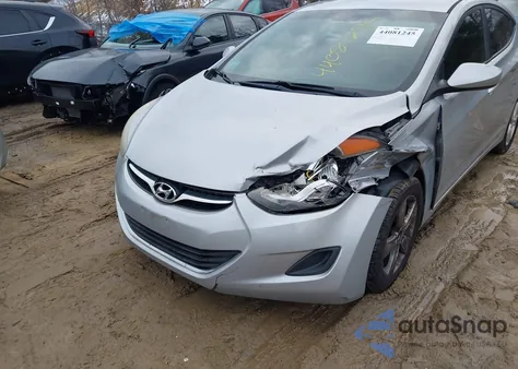 2011 Hyundai Elantra Gls from USA, damaged, VIN 5NPDH4AE3BH002603